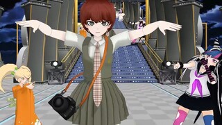 【mmdダンガンロンパ】小泉真昼＆澪田唯吹＆西園寺日寄子でライアーダンス