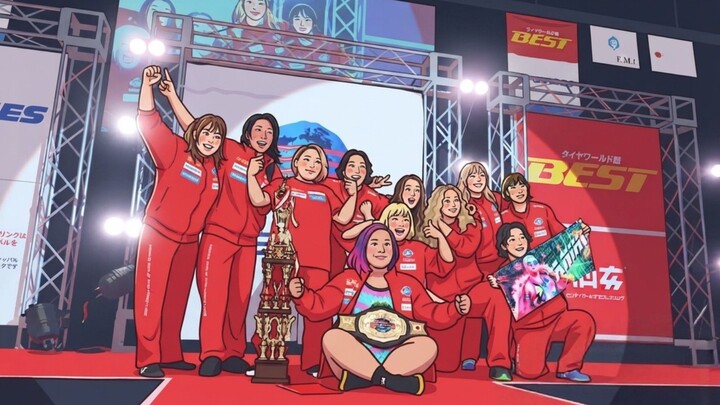 SENJO THE BIGGEST 07-12-26 : SENDAI GIRL'S PRO WRESTLING