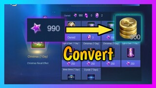 Convert Your Starlight Score into Battle Points Mobile Legends 2020