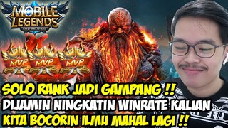 GW BOCORIN ILMU MAHAL LAGI ! ILMU BUAT PARA SOLO RANKED, DIJAMIN MENINGKATKAN WIN RATE KALIAN !