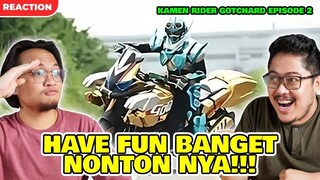 Kamen Rider Gotchard Episode 2 / 仮面ライダーガッチャード Sub Indo Reaction - VIBES NYA FUN BANGET!