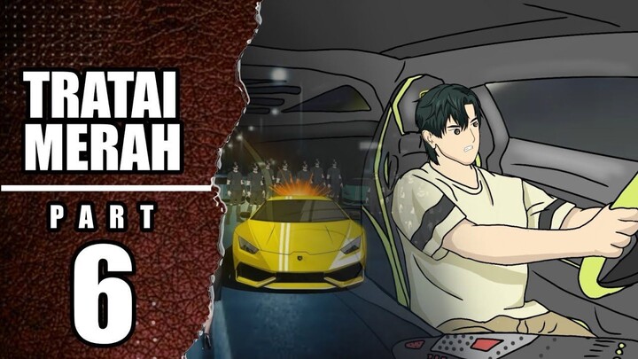 GILA JON ASAPI REYBALAP MOBIL TRATAI MERAH PART 6  FILM ANIMASI TERBARU  drama a