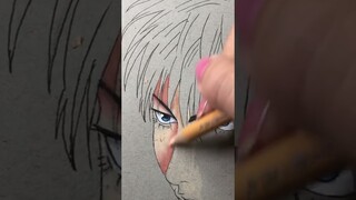 Kaede Rukawa 1/2 #rukawa #slamdunk #anime #drawing #animedrawing #sketch #art #drawings #artist
