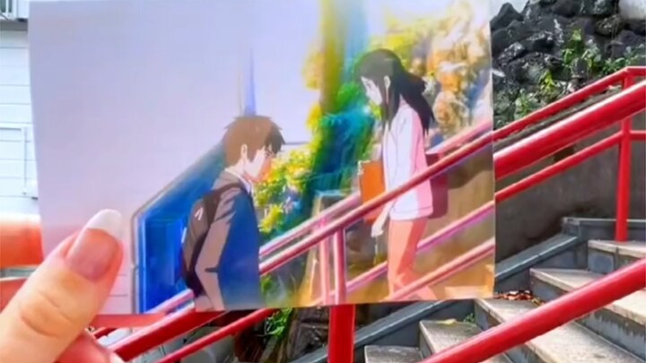 ที่แท้ฉากในอนิเมะล้วนมีอยู่จริง～