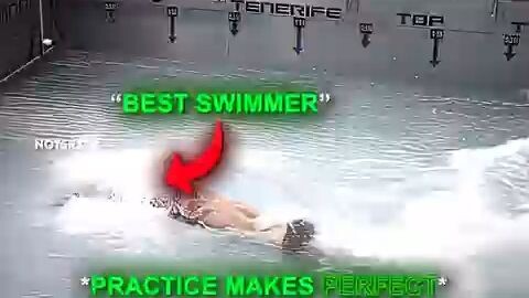 Ronaldo Swimming 🥽