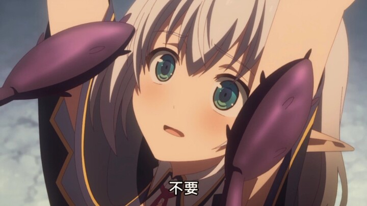 The white-haired wife was almost entertained by tentacles, but the handsome man saved the scene!