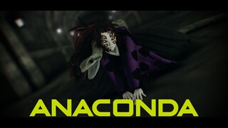 【鬼滅のMMD・Demon Slayer MMD】ANACONDA *o* ~~~【黒死牟 Kokushibou】