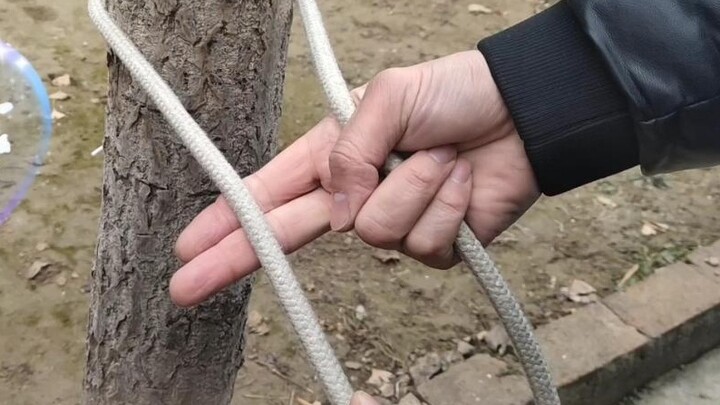 3 practical knot skills, it is recommended to collect and spare