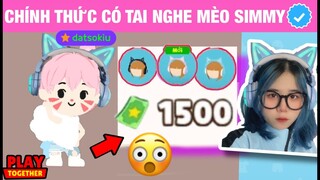 PLAY TOGETHER | Chính thức có tai nghe 'mèo Simmy' | Thỏ Siêu Nhân TV