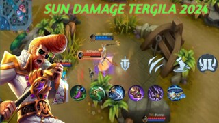 GAMEPLAY SUN DAMAGE MOBILE LEGENDS BANG BANG