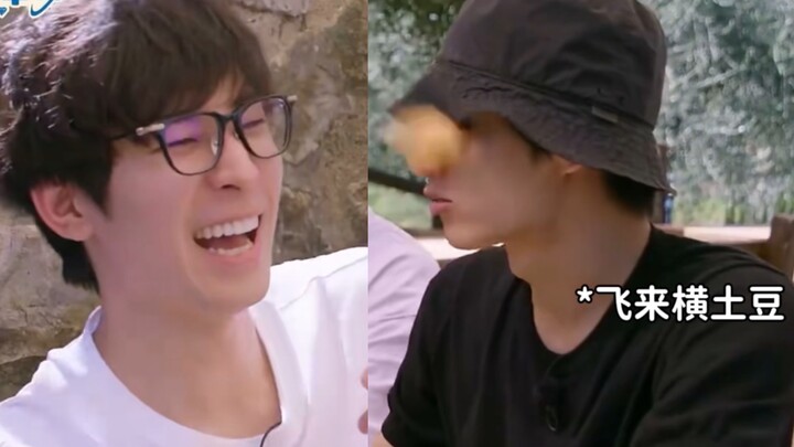 Wonwoo threw a potato right at Jun’s face, hahahaha! [SEVENTEEN] [All Wonwoo] [Wen Junhui]