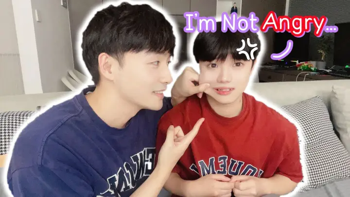I broke his AirPods! You Can Not Be Angry With Me Challenge!🔥💔 *Gone far* [Gay Couple Lucas&Kibo BL]