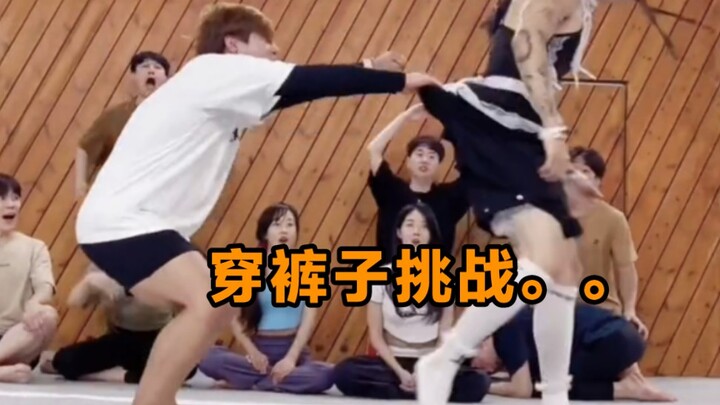 Alright, even putting on pants today feels like a challenge—team members are really losing it!