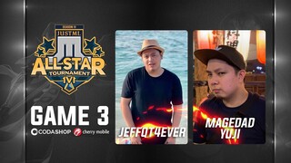 Jeffqt4ever vs Yuji Just ML 1v1 Allstar Tournament Game 3 (BO3) | Mobile Legends