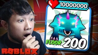 FLOOR 200 "INSANE BOSS!!"😱| Weapon Fighting Simulator