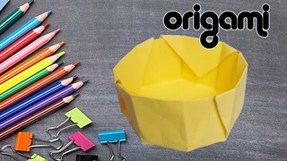 Cách làm hộp quà bằng giấy cực dễ - Cách Gấp Hộp Quà đơn giản Gấp giấy Origami -hộp bằng giấy a4
