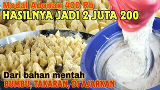 INI BARU !! DARI BAHAN MENTAH SAMPAI JADI DAN BISA DI JUAL DI AJARKAN LANGSUNG AHLINYA | RESEP USAHA