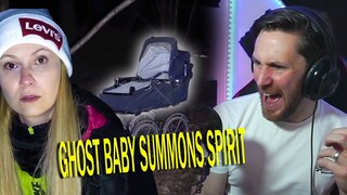 GHOST BABY WAKES UP THE DEAD - PARANORMAL INVESTIGATION TEAM REACTION