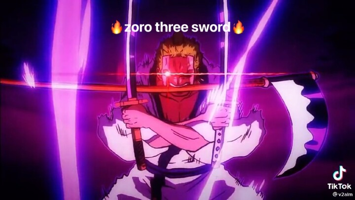 epic moments zoro three sword 🔥🔥🔥