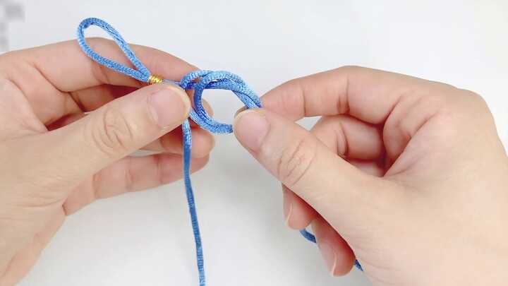 [เชือกทำมือ] ปมแมนดาลา ปมจีน ปมพื้นฐาน สอนทำปมง่ายๆ ~ Orange Weaving ทำด้วยมือ