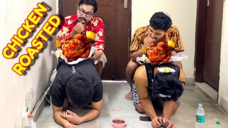 FULL CHICKEN ROASTED EATING CHALLENGE |FULL ROASTED CHICKEN MUKBANG|FULL ROASTED CHICKEN EATING SHOW