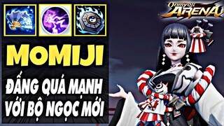 ⭐Onmyoji Arena⭐Đấng Momiji được BUFF sức mạnh gián tiếp với bộ Ngọc mới này !!!