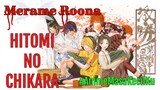 Hitomi no Chikara Ost Hikaru no go COVER by Merame Roona #AnimeMAsaKecilKu