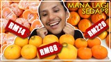limau mandarin paling MAHAL aku pernah cuba RM228 (mukbang malaysia) LOKAM JAPANESE OBARA WASEI
