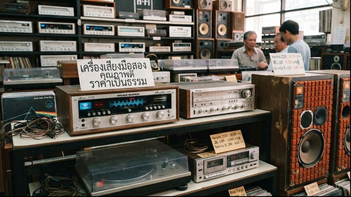 รับซื้อเครื่องเสียง