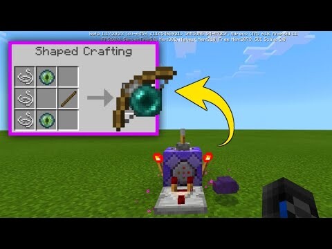 Minecraft Ender Bow Command using Command Blocks