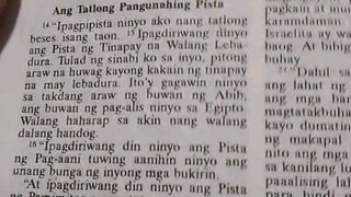 Pang Araw Araw na Talata.               Exodus 3:14-19