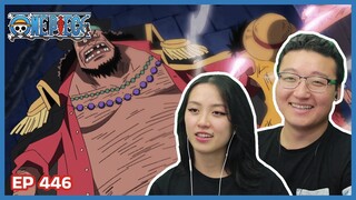 BLACKBEARD VS LUFFY! | One Piece Episode 446 Couples Reaction & Discussion