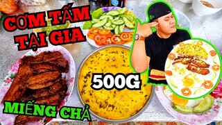 Sục Sôi Enzym Cùng Dĩa Cơm Tấm Miếng Chả Hơn 500G Ngộp Topping Đập Tan Cơn Thèm Mùa Dịch.