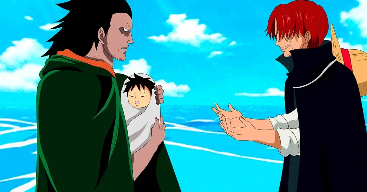 The True Secret Connection Of Shanks And Dragon Luffy S Father Secret One Piece Bilibili