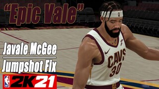 Javale McGee Jumpshot Fix NBA2K21 with Side-by-Side Comparison
