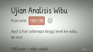 ujian analisis  wibu