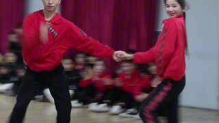 帅就完了，属于国标生的表演时刻#拉丁舞#苗元潮吴子涵#淮南世际艺术学校