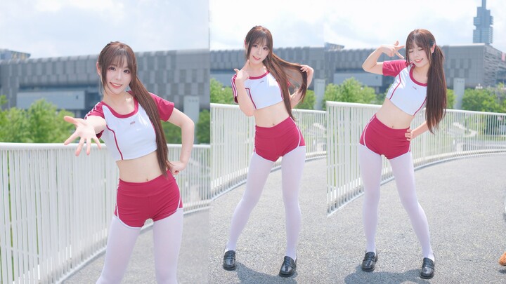 ชุดยิมนาสติกสุดสดใสวัยรุ่น~ พี่สาวคณะสถาปัตยกรรมคอยให้กำลังใจคุณในการสอบเข้ามหาวิทยาลัย! ❤️