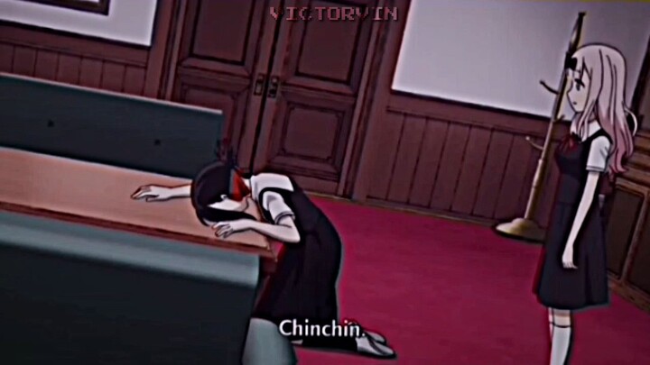Moment Shinomiya Kaguya mendengar kata "CHIN CHIN (Tytyd)" 🥶