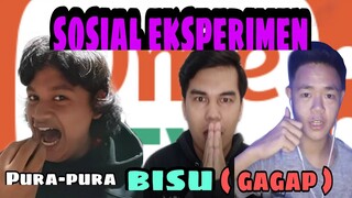 Sosial eksperimen | pura-pura bisu atau gagap di Ome TV, ada yang bully - Ome TV | Prank Indonesia
