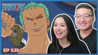 THE FISHMAN REVOLUTION BEGINS | One Piece Episode 535 Couples Reaction & Discussion