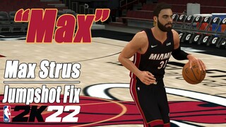 Max Strus Jumpshot Fix NBA2K22