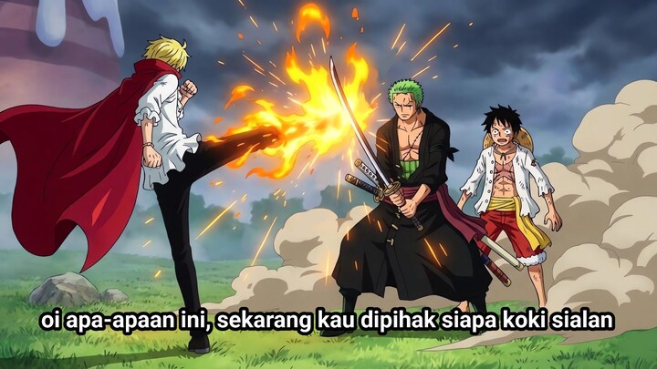 Inilah Yang Terjadi Jika Zoro di Whole Cake Island