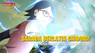 Sarada Berlatih Chidori! Momen-Momen Latihan Sarada dan Sasuke! | Boruto Sub Indo