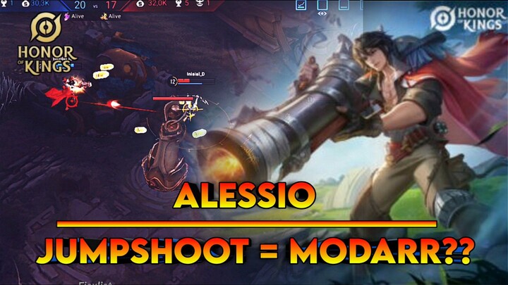 Alessio || Kena Jumpshoot Alessio, Musuh Auto Modar ! - Honor Of Kings