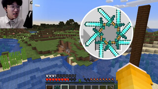 [Game]Membuat dan Menguji Coiled Sword yang Tiada Duanya di Minecraft