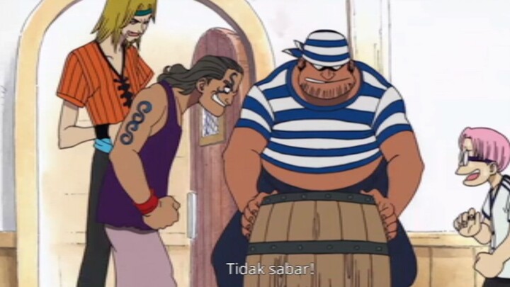 mau mukul eh malah ke bonggol🤣 Luffy