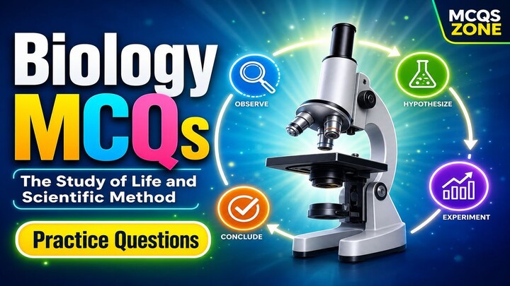 Biology MCQs - The Study of Life and Scientific Method