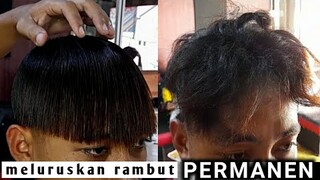 rambut lurus permanen, keratin hair treatment