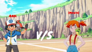 ash vs mysti battle (trailer) 1080HD